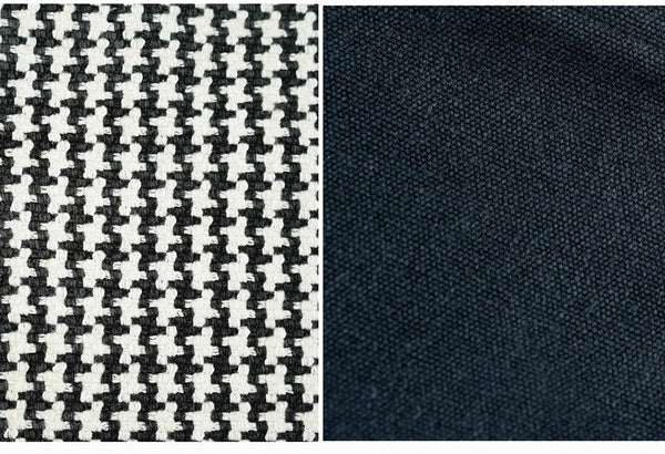 Chequer Modern Sofa Pillows, Large Black and White Decorative Throw Pillows, Contemporary Square Modern Throw Pillows for Couch, Abstract Throw Pillow for Interior Design-Silvia Home Craft