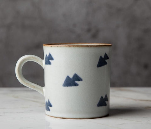 Pottery Tea Cup, Large Capacity Coffee Cup, Cappuccino Coffee Mug, Handmade Pottery Coffee Cup-Silvia Home Craft