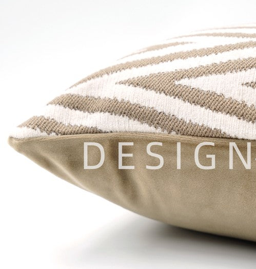 Geometric Modern Throw Pillows for Couch, Large Modern Throw Pillow for Interior Design, Contemporary Modern Sofa Pillows, Simple Decorative Throw Pillows-Silvia Home Craft