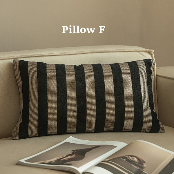 Decorative Pillow Arrangement Ideas for Couch, Large Decorative Throw Pillows, Decorative Pillows for Living Room, Modern Decorative Pillow Covers-Silvia Home Craft