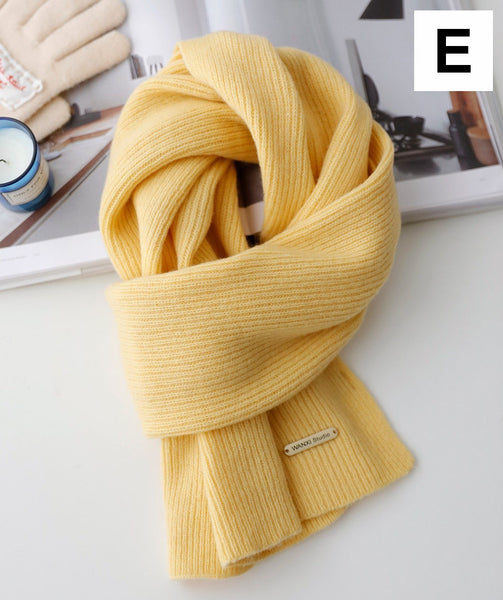 Casual Scarf for Women, Birthday Gift for Girl, Soft Wool Scarf for Women, Modern Wool Scarf for Women, Cold Weather Scarves, Winter Wool Scarf-Silvia Home Craft