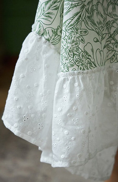 Natural Spring Farmhouse Table Cloth, Extra Large Rectangle Tablecloth for Dining Room Table, Flower Pattern Cotton Tablecloth, Square Tablecloth for Round Table-Silvia Home Craft