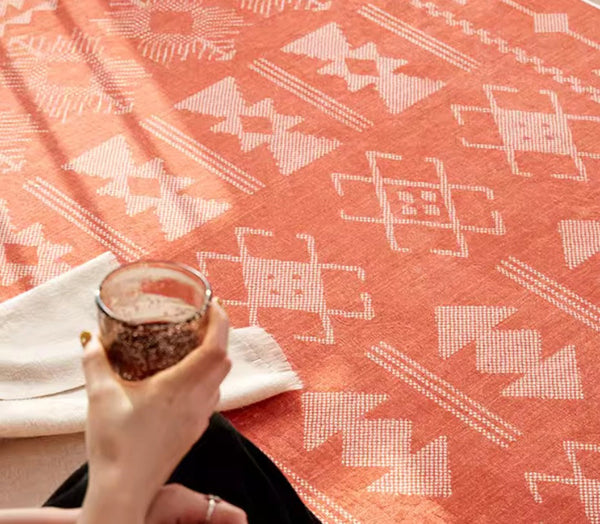 Modern Rugs for Living Room, Mid Century Area Rugs for Bedroom, Large Contemporary Area Rugs for Dining Room-Silvia Home Craft