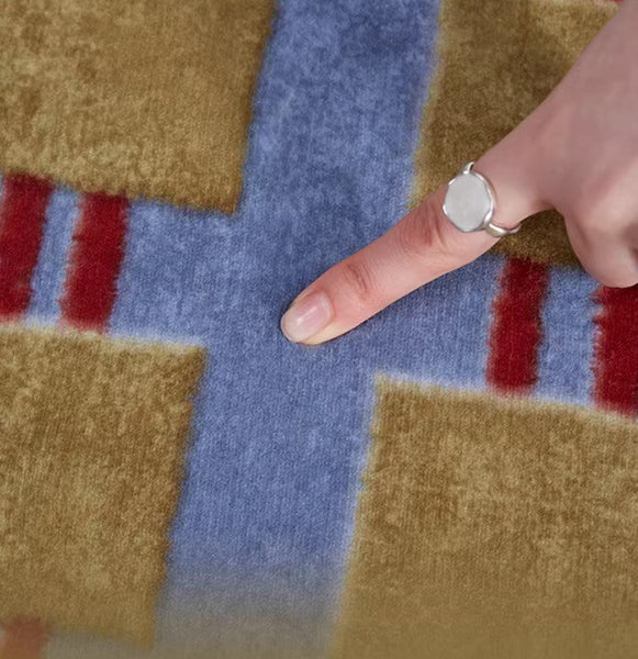 Mid Century Modern Rugs for Living Room, Vintage Area Rugs for Bedroom, Large Contemporary Area Rugs for Dining Room-Silvia Home Craft