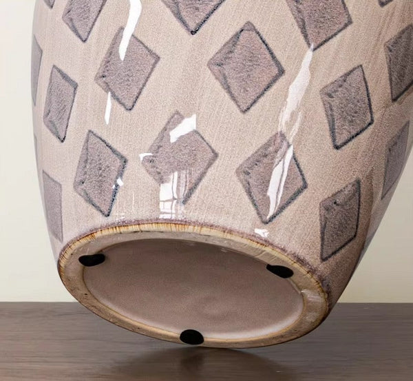 Porcelain Flower Vases, Flower Vases on Table, Contemporary Vases for Modern Home Decor, Ceramic Bouquet Vases, Dining Table Centerpiece-Silvia Home Craft