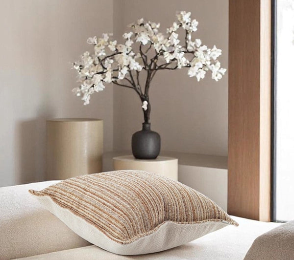 Decorative Pillows for Living Room, Modern Throw Pillows, Luxury Modern Sofa Pillows, Large Square Pillows, Decorative Throw Pillows for Couch-Silvia Home Craft