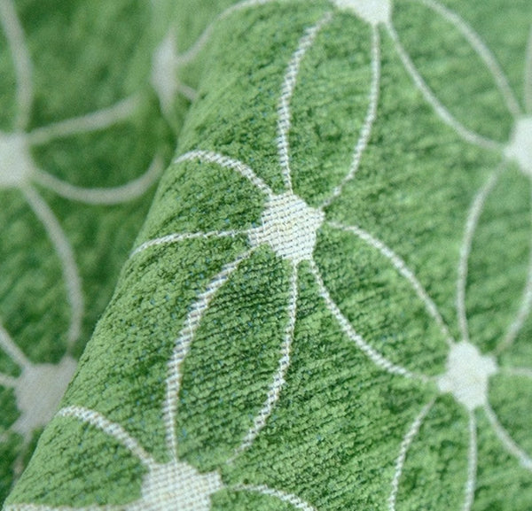 Large Green Pillows for Interior Design, Contemporary Modern Sofa Pillows, Luxury Square Modern Throw Pillows for Couch, Decorative Throw Pillows for Bedroom-Silvia Home Craft