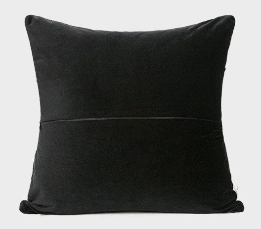 Decorative Pillow for Interior Design, Black Modern Throw Pillows, Simple Modern Throw Pillow for Couch, Modern Sofa Pillow Covers-Silvia Home Craft