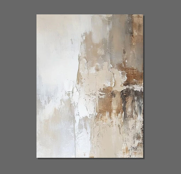 Extra Large Acrylic Painting, Modern Contemporary Abstract Artwork, Palette Knife Paintings, Simple Modern Art, Living Room Wall Art Painting-Silvia Home Craft