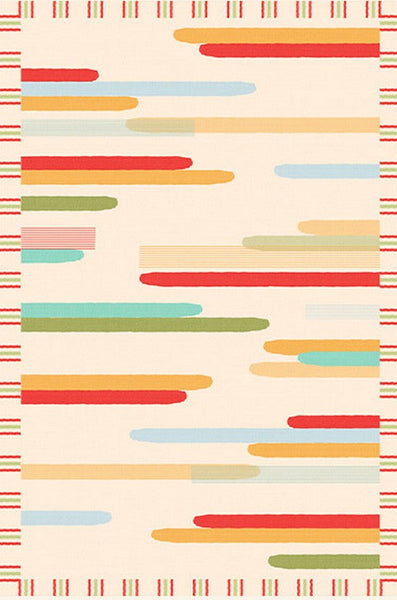 Modern Living Room Rug Placement Ideas, Geometric Rugs for Bedroom, Colorful Contemporary Carpets for Apartment, Modern Rugs for Small Space-Silvia Home Craft