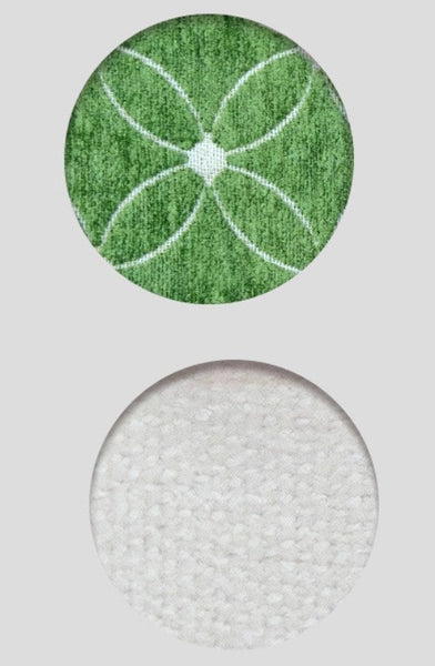 Large Green Pillows for Interior Design, Contemporary Modern Sofa Pillows, Luxury Square Modern Throw Pillows for Couch, Decorative Throw Pillows for Bedroom-Silvia Home Craft