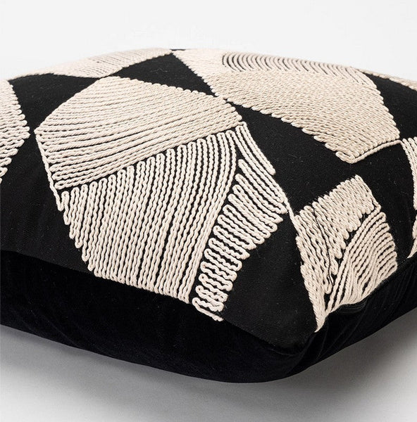Modern Pillows for Couch, Contemporary Modern Sofa Pillows, Decorative Throw Pillows for Bedroom, Large Modern Pillow for Living Room-Silvia Home Craft