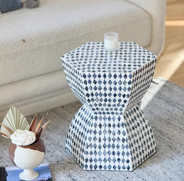 Small End Table, Modern Side Table, Bedside Small Side Table, Contemporary Bedside Table, Shell Small Sofa Side Table, Portable Casual Side Table, Creative Coffee Table, Contemporary Side Table