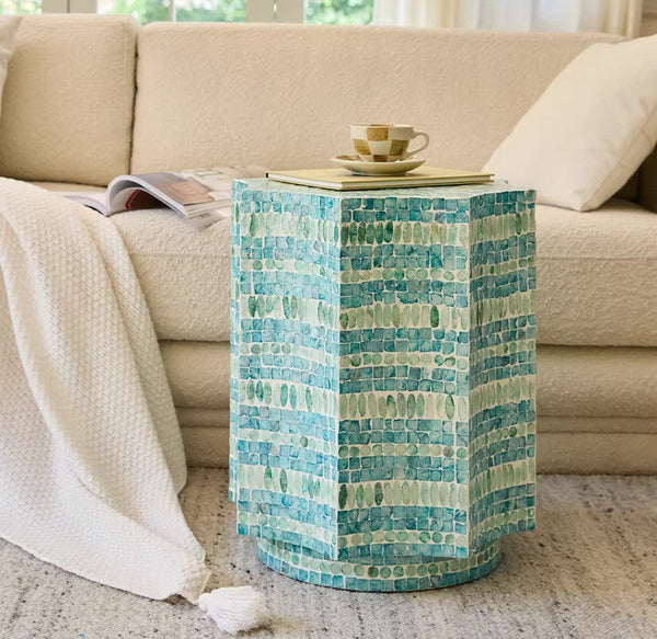 Contemporary Side Table, Contemporary Bedside Table, Bedside Small Side Table, Shell Small Sofa Side Table, Modern Side Table, Small End Table, Portable Casual Side Table, Creative Coffee Table
