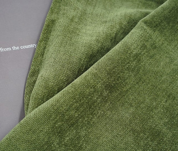 Large Throw Pillow for Interior Design, Simple Decorative Throw Pillows, Large Green Square Modern Throw Pillows for Couch, Contemporary Modern Sofa Pillows-Silvia Home Craft