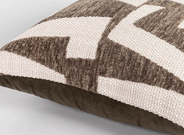 Modern Square Pillows, Contemporary Throw Pillow for Living Room, Large Abstract Throw Pillows for Couch, Modern Sofa Throw Pillows-Silvia Home Craft