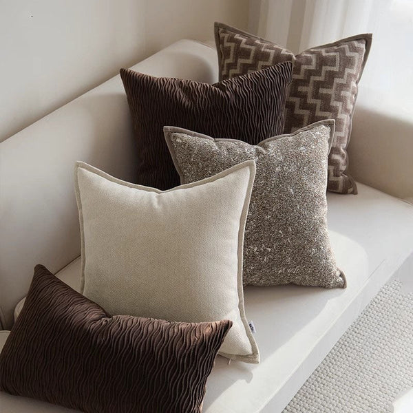 Mid Century Decorative Pillows for Couch, Geometric Modern Sofa Pillows, Contemporary Throw Pillows, Modern Pillows for Bedroom, Modern Sofa Pillows-Silvia Home Craft