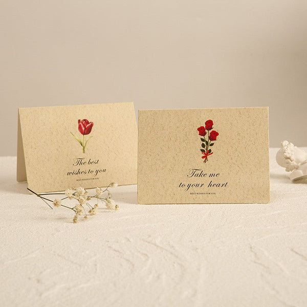 Greeting Cards for Friends, Anniversary Greeting Cards, Creative Birthday Greeting Card, Beautiful Valentine's Day Greeting Card, Greeting Cards to Mother-Silvia Home Craft