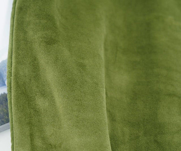 Large Square Modern Throw Pillows for Couch, Green Geometric Modern Sofa Pillows, Large Decorative Throw Pillows, Simple Throw Pillow for Interior Design-Silvia Home Craft