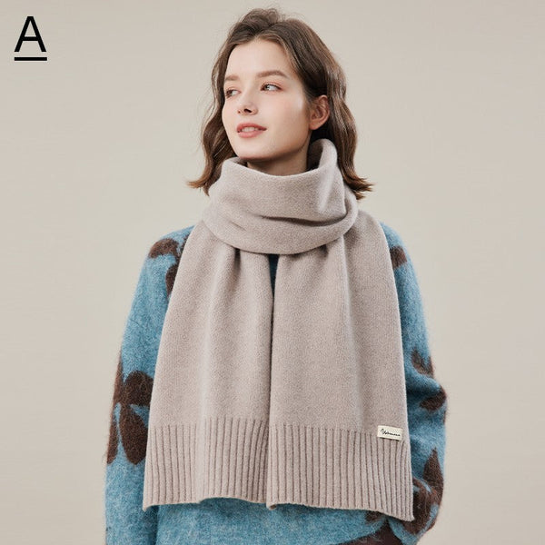Soft Cashmere Scarf for Women, Wool Scarf for Women, Casual Scarf for Women, Fashion Designer Scarf, Cold Weather Scarf, Modern Winter Scarf-Silvia Home Craft
