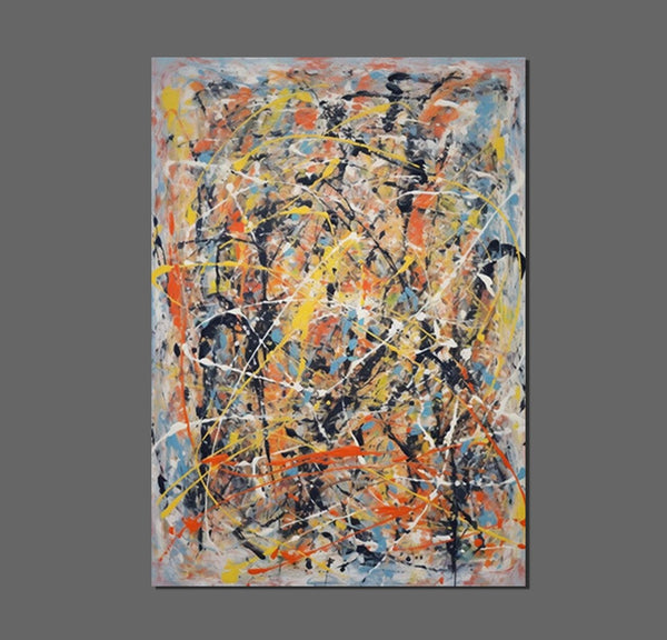 Extra Large Wall Art Painting, Modern Contemporary Abstract Artwork, Hand Painted Acrylic Painting, Acrylic Painting for Living Room, Buy Paintings Online-Silvia Home Craft