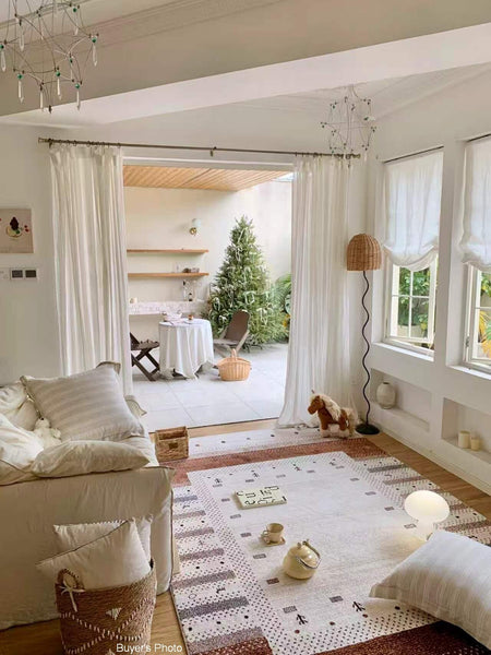 Simple Modern Carpets for Interior Design, Geometric Modern Rugs for Living Room, Modern Rugs for Dining Room, Modern Rugs for Bedroom-Silvia Home Craft
