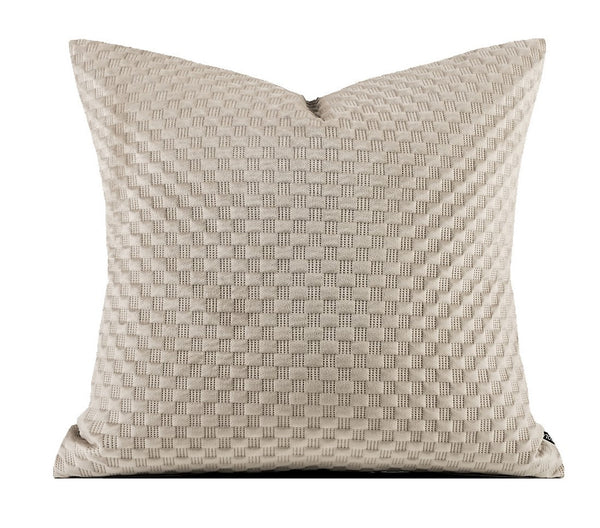 Contemporary Throw Pillows for Living Room, Modern Sofa Pillows, Modern Square Pillows, Large Decorative Pillows for Couch-Silvia Home Craft