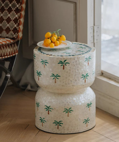 Contemporary Bedside Table, Bedside Small Side Table, Creative Coffee Table, Elegant Small End Table, Modern Side Table, Contemporary Side Table, Portable Casual Side Table, Shell Small Sofa Side Table