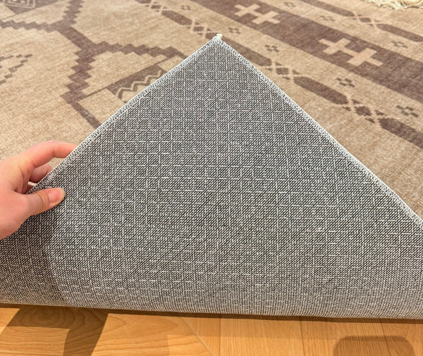 Large Contemporary Area Rugs for Dining Room, Modern Rugs for Living Room, Mid Century Area Rugs for Bedroom-Silvia Home Craft