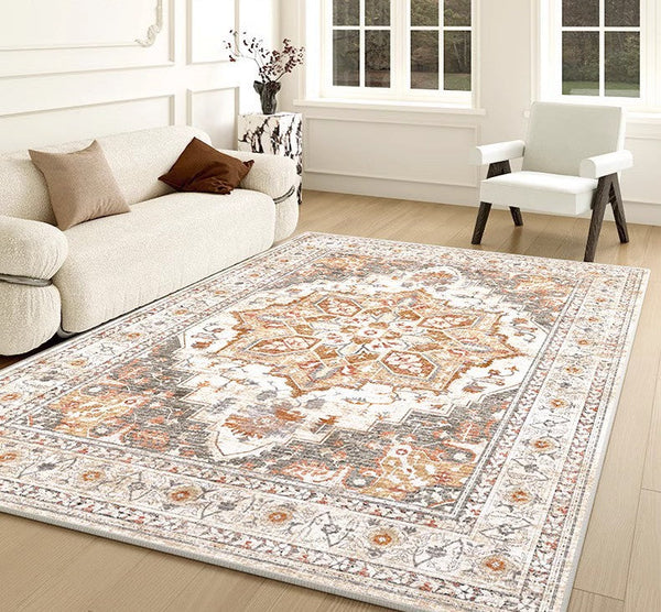 Extra Large Vintage Persian Rugs, Persain Rugs for Bedroom, Oversized Area Rugs for Living Room, Traditional Persian Rug, Vintage Area Rugs for Dining Room-Silvia Home Craft