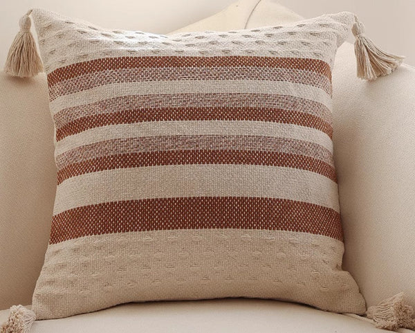 Modern Decorative Sofa Pillows for Bedroom, Geometric Pattern Decorative Pillow for Couch, Contemporary Decorative Square Pillow Covers-Silvia Home Craft