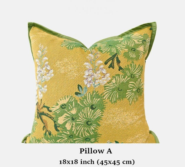 Unique Decorative Pillows for Bedroom, Modern Decorative Pillows for Couch, Decorative Cushion Covers, Decorative Pillow Arrangement Ideas for Interior Design-Silvia Home Craft