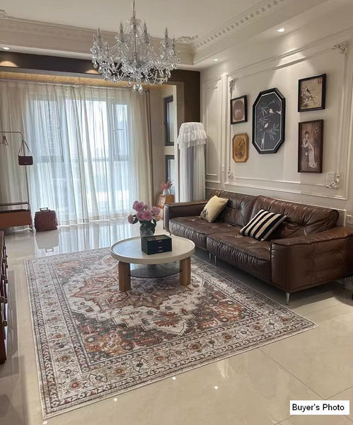 Extra Large Vintage Persian Rugs, Persain Rugs for Bedroom, Oversized Area Rugs for Living Room, Traditional Persian Rug, Vintage Area Rugs for Dining Room-Silvia Home Craft