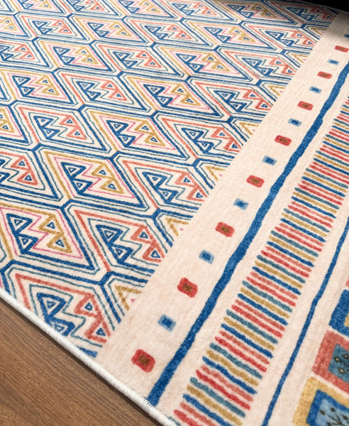 Contemporary Runner Rugs for Living Room, Modern Runner Rugs Next to Bed, Runner Rugs for Hallway, Bathroom Runner Rugs, Kitchen Runner Rugs-Silvia Home Craft