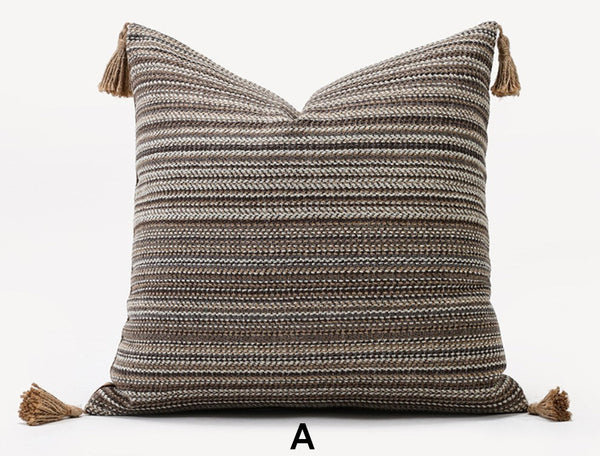 Geometric Modern Sofa Pillows, Abstract Decorative Pillows for Couch, Contemporary Throw Pillows, Modern Pillows for Bedroom, Modern Sofa Pillows-Silvia Home Craft