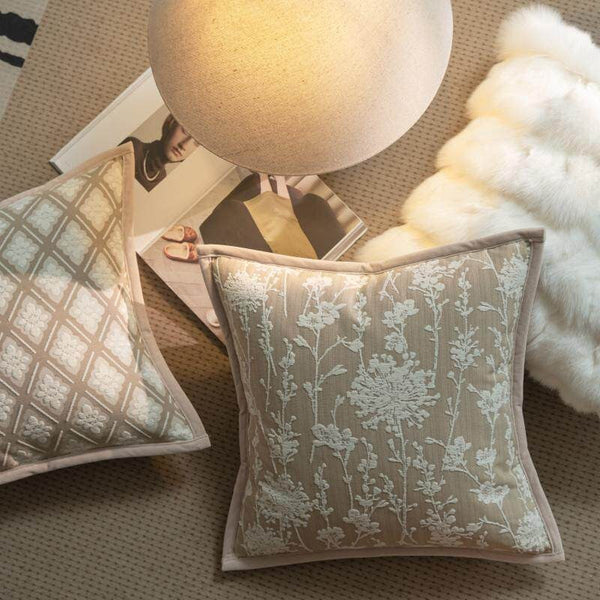 Modern Decorative Pillow Cover, Decorative Throw Pillows for Living Room, Decorative Pillow Arrangement Ideas for Couch, Modern Sofa Pillows-Silvia Home Craft