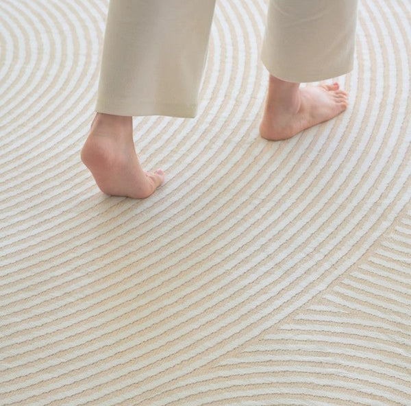 Large Modern Rugs for Living Room, Bedroom Modern Rugs, Dining Room Geometric Modern Rugs, Contemporary Modern Rugs under Coffee Table-Silvia Home Craft
