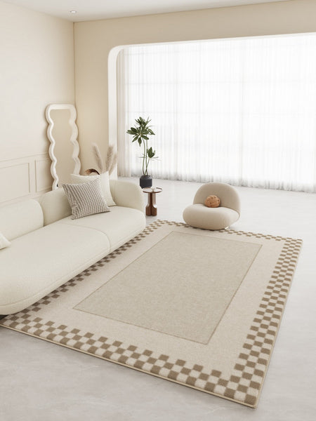 Modern Rugs for Dining Room, Simple Large Modern Rugs for Living Room, Abstract Modern Rugs for Bedroom, Abstract Geometric Modern Rugs-Silvia Home Craft