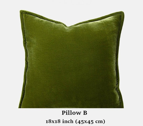 Unique Decorative Pillows for Bedroom, Modern Decorative Pillows for Couch, Decorative Cushion Covers, Decorative Pillow Arrangement Ideas for Interior Design-Silvia Home Craft