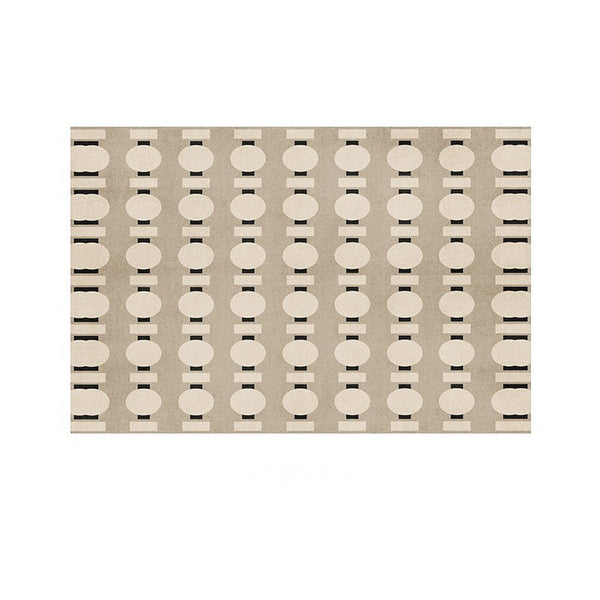 Unique Modern Rugs for Dining Room, Thick Contemporary Rugs for Bedroom, Mid Century Modern Rugs Next to Bed, Modern Carpets for Living Room-Silvia Home Craft