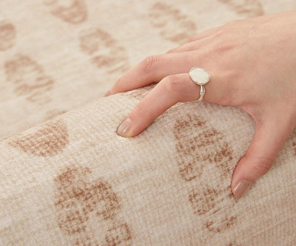 Mid Century Modern Rugs Next to Bed, Contemporary Rugs for Bedroom, Abstract Modern Carpets for Living Room, Modern Rugs for Dining Room-Silvia Home Craft