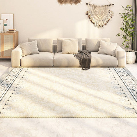 Abstract Contemporary Rug Ideas for Living Room, Hallway Modern Runner Rugs, Modern Runner Rugs Next to Bed, Extra Large Modern Rugs for Dining Room-Silvia Home Craft