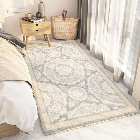 Kitchen Runner Rugs, Modern Runner Rugs for Hallway, Abstract Contemporary Runner Rugs for Living Room, Thick Modern Runner Rugs Next to Bed, Bathroom Runner Rugs-Silvia Home Craft