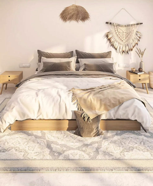 Kitchen Runner Rugs, Modern Runner Rugs for Hallway, Abstract Contemporary Runner Rugs for Living Room, Thick Modern Runner Rugs Next to Bed, Bathroom Runner Rugs-Silvia Home Craft