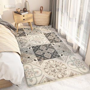 Modern Runner Rugs for Hallway, Kitchen Runner Rugs, Contemporary Modern Rugs for Living Room, Thick Modern Runner Rugs Next to Bed-Silvia Home Craft