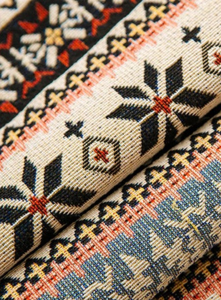 Decorative Throw Pillows, Bohemia Sofa Pillows for Living Room, Geometric Pattern Throw Pillow for Couch, Large Bohemian Decorative Sofa Pillows-Silvia Home Craft
