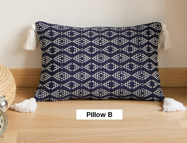 Modern Pillows for Couch, Modern Sofa Pillow Cases, Abstract Decorative Throw Pillows for Living Room, Decorative Pillow Covers-Silvia Home Craft
