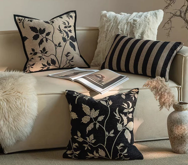 Decorative Throw Pillows, Decorative Pillow Arrangement Ideas for Couch, Large Decorative Pillows for Living Room, Modern Decorative Pillow Covers-Silvia Home Craft