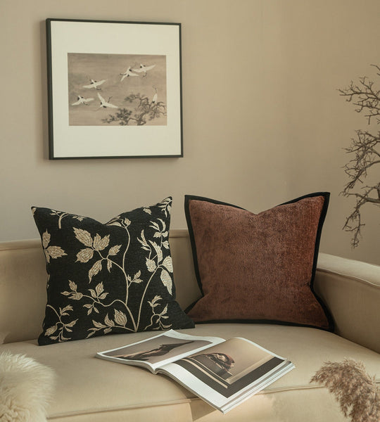 Large Decorative Throw Pillows, Modern Decorative Pillow Covers, Decorative Pillow Arrangement Ideas for Couch, Decorative Pillows for Living Room-Silvia Home Craft