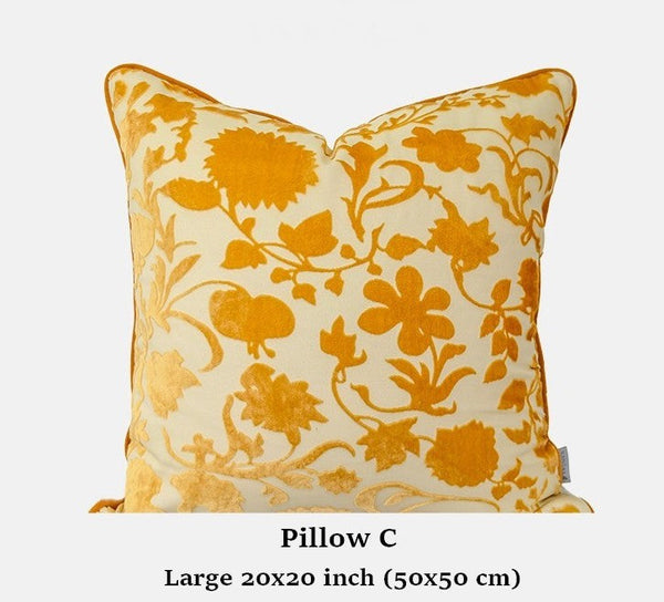 Unique Decorative Pillows for Bedroom, Modern Decorative Pillows for Couch, Decorative Cushion Covers, Decorative Pillow Arrangement Ideas for Interior Design-Silvia Home Craft